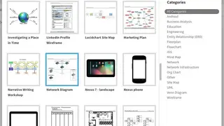 Lucidchart Network Diagram Solution screenshot