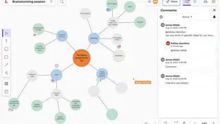 Lucidspark Online Sticky Notes screenshot