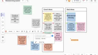 Lucidspark Online Sticky Notes screenshot