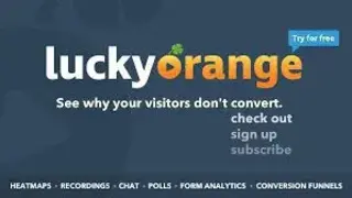 Lucky Orange screenshot