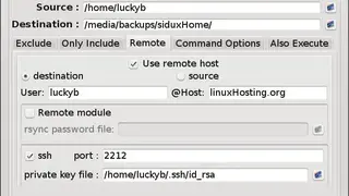 LuckyBackup screenshot