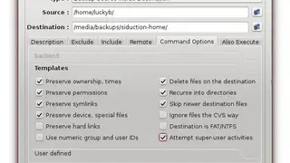LuckyBackup screenshot
