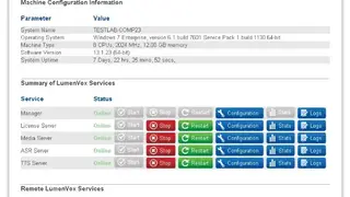 LumenVox ASR screenshot