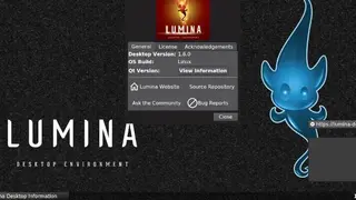 Lumina Desktop Environment screenshot