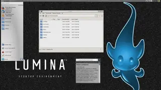 Lumina Desktop Environment screenshot