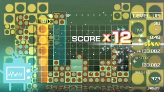 Lumines screenshot