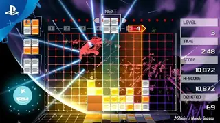 Lumines screenshot