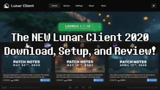 Lunar Client screenshot