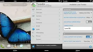 LuneOS screenshot