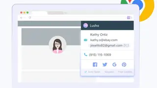 Lusha screenshot