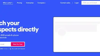 Lusha Extension screenshot