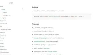 Luxon screenshot