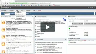 LuxSci screenshot