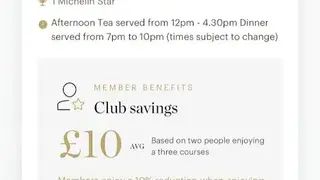 Luxury Restaurant Guide screenshot