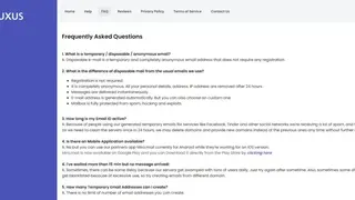 LuxusMail screenshot