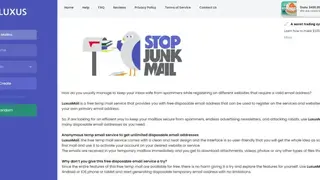LuxusMail screenshot