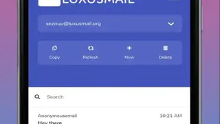 LuxusMail screenshot