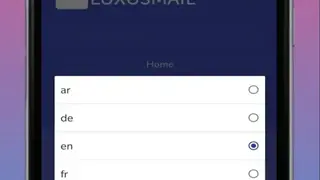 LuxusMail screenshot