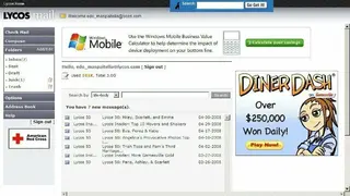 Lycos Mail screenshot