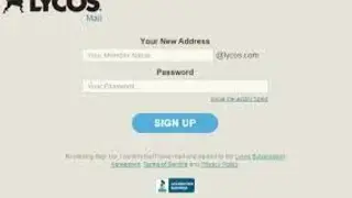 Lycos Mail screenshot