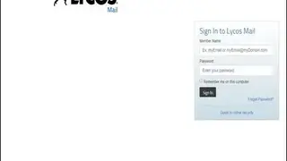 Lycos Mail screenshot