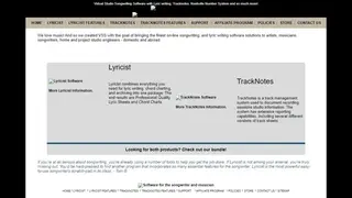 Lyricist screenshot