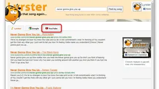 Lyrster screenshot