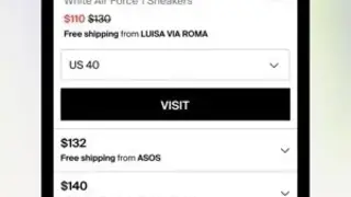 Lyst screenshot