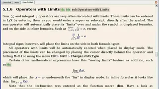 LyX screenshot