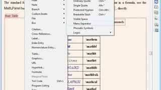 LyX screenshot