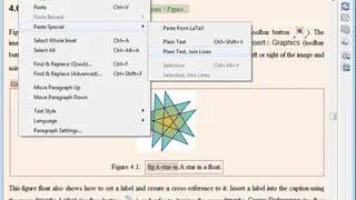 LyX screenshot
