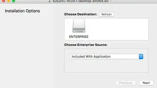 Mac Linux USB Loader screenshot