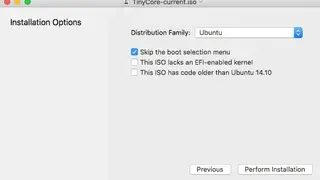 Mac Linux USB Loader screenshot