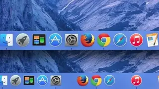 Mac OS X’s App Dock screenshot
