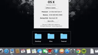 Mac OS X’s App Dock screenshot