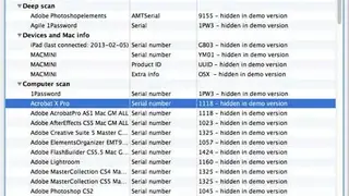 Mac Product Key Finder screenshot