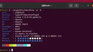 Macchina screenshot