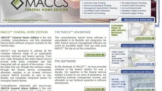 MACCS screenshot
