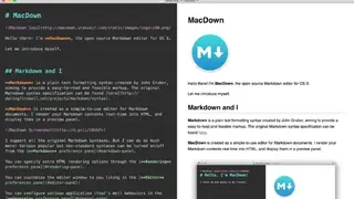 MacDown screenshot