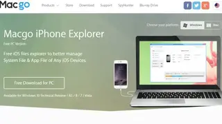 Macgo Free iPhone Explorer screenshot