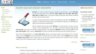 Machete Video Editor screenshot