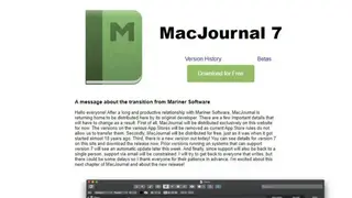 MacJournal screenshot