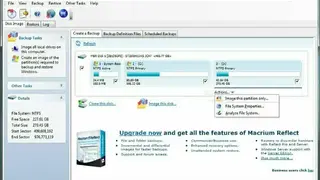 Macrium Reflect screenshot
