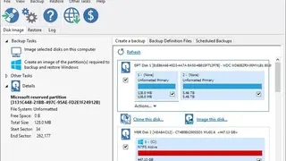 Macrium Reflect screenshot