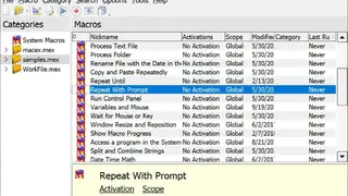 Macro Express screenshot