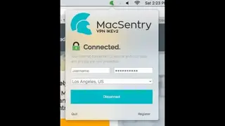 MacSentry VPN screenshot