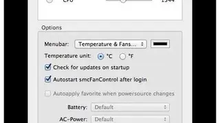 Mac/SMC Fan Control for Windows screenshot