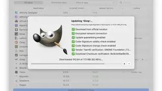 MacUpdater screenshot