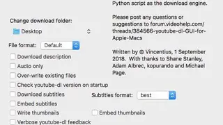 MacYTDL screenshot