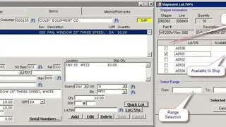 Made2Manage ERP screenshot